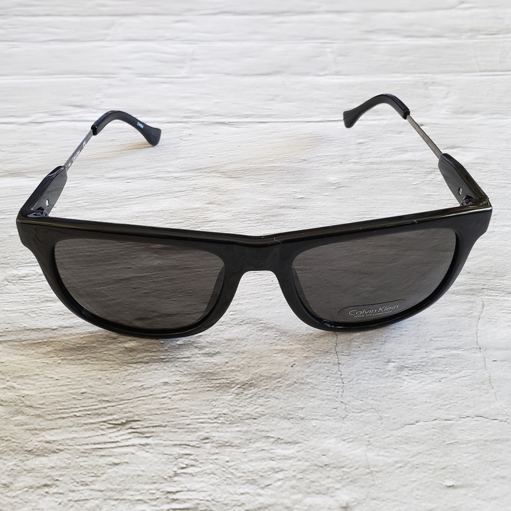 NWOT Calvin Klein Black Sunglasses